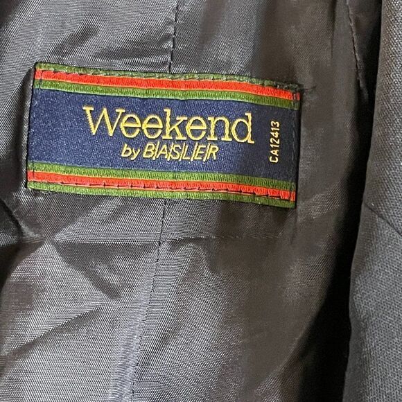Weekend by Basler Blue Blazer Plus size 14 - Picture 8 of 13
